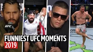 Funniest UFC moments of the year 2019 [upl. by Elle2]