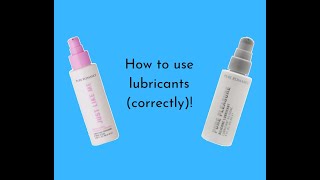 HOW TO USE LUBRICANTS CORRECTLY  PURE ROMANCE [upl. by Ailecra685]