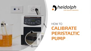 How to Calibrate the Peristaltic Pump [upl. by Anaujd]