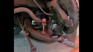 CHEVY TRUCK FRONT END STEERING  SUSPENSION REPLACEMENT Part 1 of 2 [upl. by Assirahc]