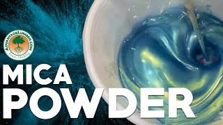 Mica Powder  Tips and Tricks on Working With This Epoxy Colorant [upl. by Danya]