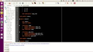 Advanced Fortran Programming  024  Interfacing Module Procedures [upl. by Sausa]