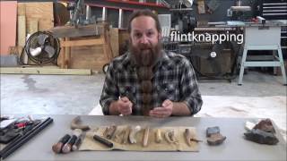 basics of flintknapping [upl. by Nemraciram]