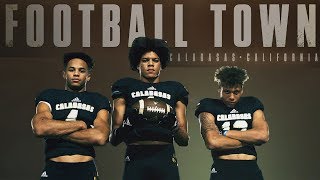 Calabasas How a New Football Staff is Creating Top of the Nation Wide Receivers  Football Town [upl. by Assital785]