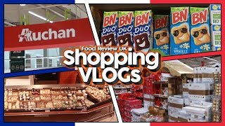 Shopping at Auchan France  Shopping VLOG [upl. by Kelam49]