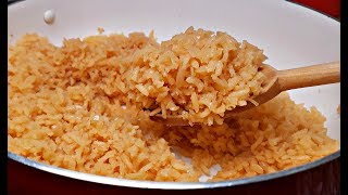 The Easiest Mexican Rice Recipe [upl. by Ahsemed]