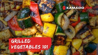 Grilled Vegetables 101  Chef Eric Recipe [upl. by Dygert750]