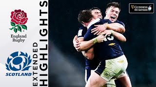 England v Scotland  EXTENDED Highlights  Historic Scotland Victory  Guinness Six Nations 2021 [upl. by Trebuh]