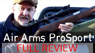 Air Arms ProSport  Review and Practice Shooting [upl. by Amar]