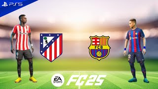 FIFA 25  Barcelona vs Athletic Bilbao  La liga EA Sports 2425 Full Match  PS5™ 4K60 [upl. by Oivatco472]