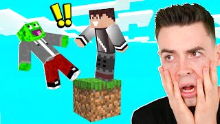 CZY PRZETRWAMY NA JEDNYM BLOKU w Minecraft [upl. by Trant]