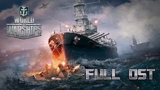 AWESOME World of Warships  COMPLETE SOUNDTRACK  Full OST 2 HoursHD [upl. by Morez722]