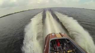 Riva Aquarama Lamborghini test [upl. by Stanwin]