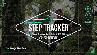 GGB100 Mudmaster  How to use the Step Tracker [upl. by Vasili]