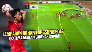 Spektakuler Lemparan Pratama Arhan quotLangsung Goalquot Bangkok United Raih Kemenangan [upl. by Romeu]