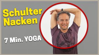 Verspannungen Schulter amp Nacken lösen  7 Minuten YOGABASICS [upl. by Rivi733]