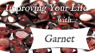 GARNET 💎 TOP 4 Crystal Wisdom Benefits of Garnet Crystal  Stone of Renewal [upl. by Marti]