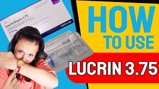 Lucrin Depot 375 mg  How to use [upl. by Takakura]