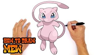 How to Draw Pokemon  Mew [upl. by Akiret633]