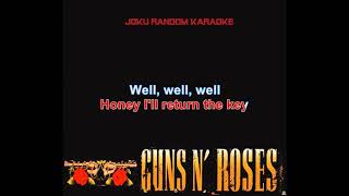 Guns N Roses  My Michelle Karaoke [upl. by Donella]