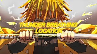 Demon Fall THUNDER Breathing Location  Requirements [upl. by Had401]