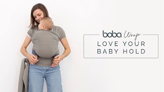 Boba Wrap  Love Your Baby Hold [upl. by Eppillihp197]