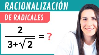 RACIONALIZACIÓN de RADICALES ✅ Racionalizar Raíces [upl. by Lesoj]