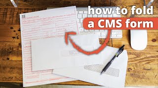 How to Fold a CMS1500 Form [upl. by Aekerly383]