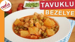 Tavuklu Bezelye Yemeği  Anne yemeği lezzetinde  Nefis Yemek Tarifleri [upl. by Annayad989]