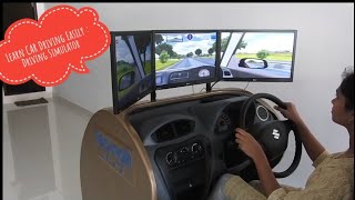 Maruti Driving School With Driving Simulator amp Personalised Training 2018 [upl. by Ryter]