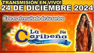 Caribeña día Resultado CARIBEÑA DIA del MARTES 24 de diciembre de 2024 [upl. by Catie]