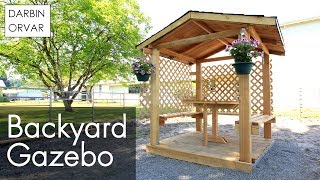 DIY Gazebo Build Part 2 [upl. by Gypsy]