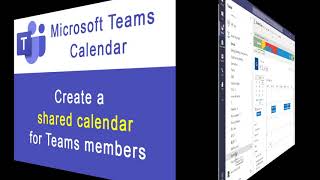 Create a shared calendar in Microsoft Teams [upl. by Boarer]