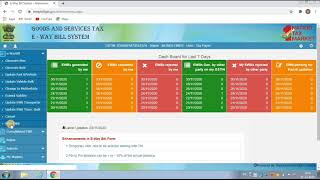 How to Print Old Gst Eway Bill [upl. by Rabi]