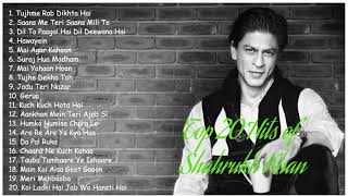 Best of Shahrukh Khan Songs  Best Bollywood Songs [upl. by Neitsabes465]