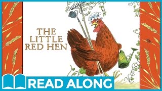 The Little Red Hen ReadAlong StoryBook Video For Kids Ages 27 [upl. by Veator]