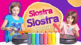 Malujemy Naleśniki  Pancake Art CHallenge SiostraKontraSiostra  12 [upl. by Letram530]