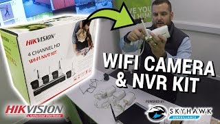 HIKVISION WIFI CAMERA AND NVR KIT [upl. by Hamford]