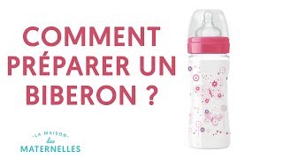 Comment préparer un biberon [upl. by Notlimah]