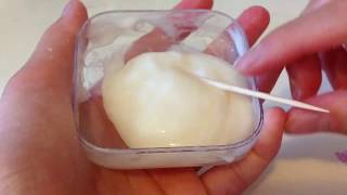 DIY Shampoo And Salt Slime [upl. by Aratihc]