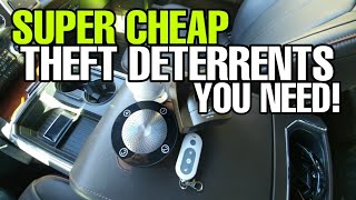 CHEAPEST EFFECTIVE Auto Theft Deterrents that you must have [upl. by Minta531]