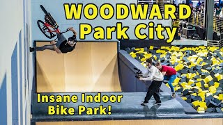 Riding Woodwards Insane Indoor Bike Park with Semenuk and Friends [upl. by Noivad]