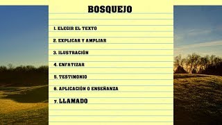 HACER TU PROPIO BOSQUEJO [upl. by Cestar]