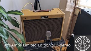 Rift Amps Limited Edition 5E3 demo [upl. by Earej]