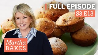 Martha Stewarts 5 Breakfast Muffin Recipes  Martha Bakes S3E13 quotMuffinsquot [upl. by Kristi744]