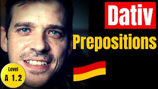 Lokale Präpositionen mit Dativ │ Dative prepositions in German [upl. by Nisen]