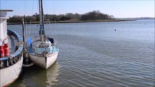 The River Deben  Woodbridge Suffolk England [upl. by Nisior412]