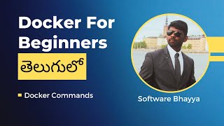 5 Important Docker Commands in Telugu  తెలుగులో [upl. by Enellek]