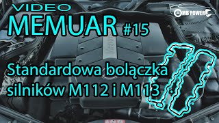 VLOG 15 Wymiana uszczelek pokryw zaworów M113  M112 Uszczelki dekla zaworów w Mercedesie E500 [upl. by Luapnaej764]