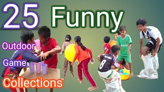 25 Collections Of Fun Outdoor Games  Party Games [upl. by Healion]